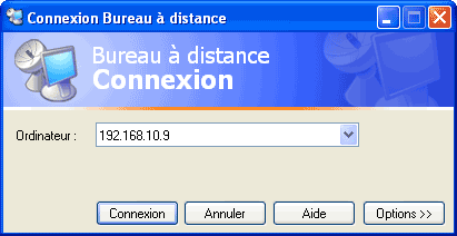 Se connecter à l'ordinateur distant